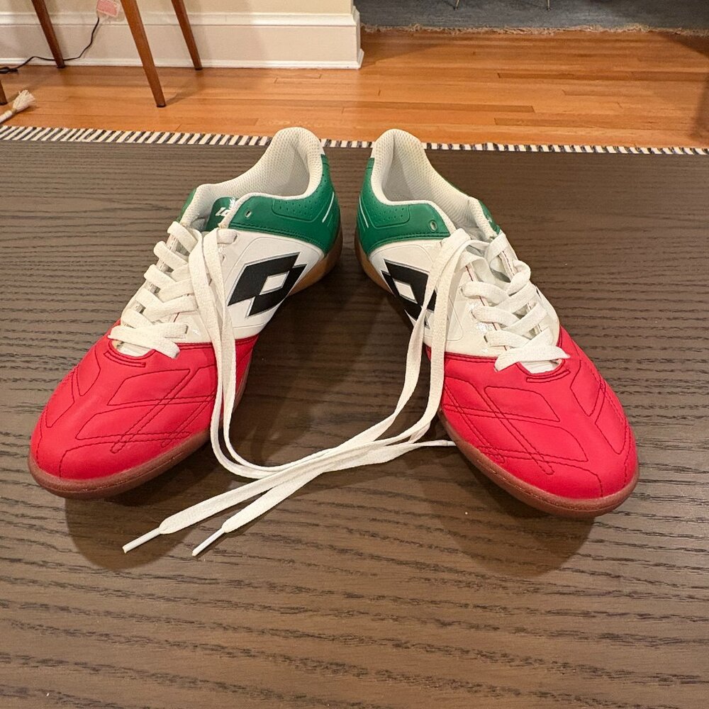 Lotto Stadio Tricolore Futsal Shoes - Men's Size 10